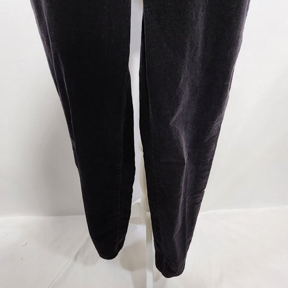 Talbots Women's Size 8 Black Five Pocket Belt Loop Corduroy Jegging Pants - Picture 4 of 15